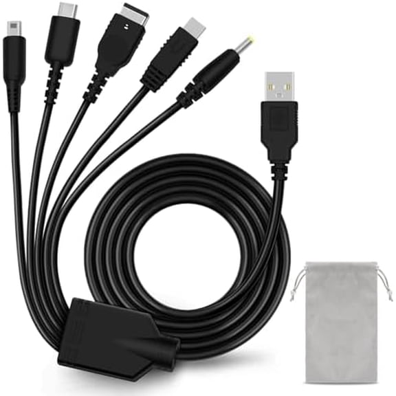 5 in 1 for 3DS, DS , Compatible DS Lite, 3DS (XL/LL), 3DS, 2DS, DSi XL, NDS, Wii U Gamepad, GBA SP, PSP 1000 2000 3000