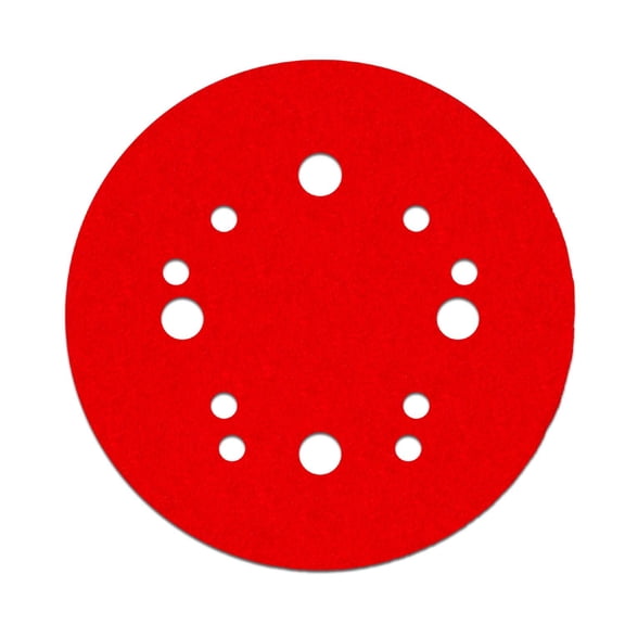 5 in. 150-Grit Random Orbital Sanding Disc with Hook and Lock Backing 15-Pack