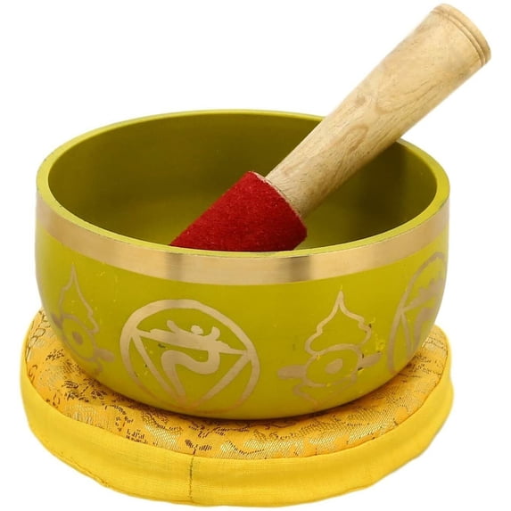 5 in Chakra Colorful Tibetan Singing Bowls
