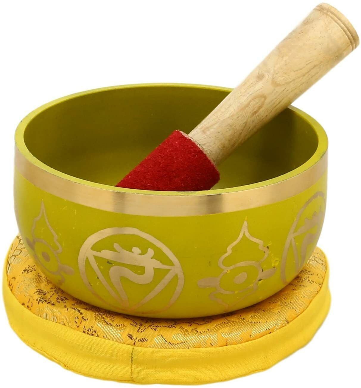 5 in Chakra Colourfull Tibetan Singing Bowls Best for Healing balancing
