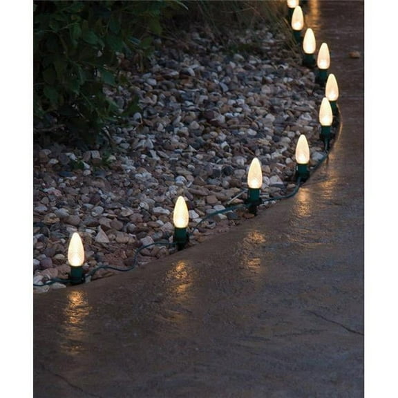 5 in. Christmas Light Stakes PVC Green - Pack of 100