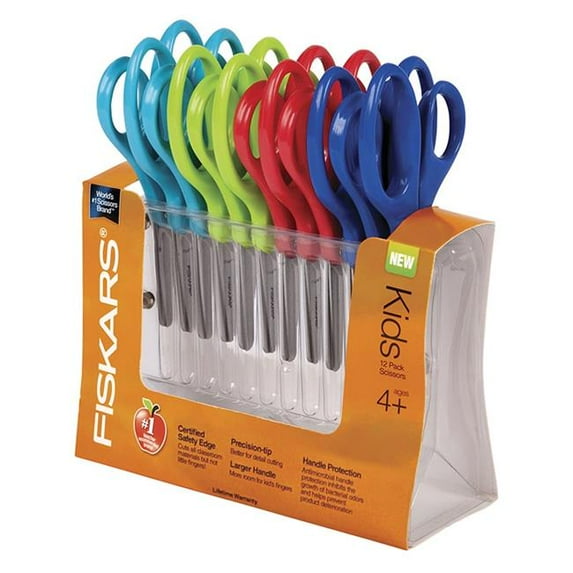 5 in. Classpack Pointed Scissors - Pack of 12