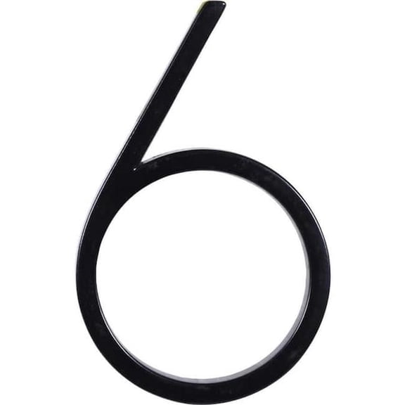 5 in. Distinctions No.6 Screw for House, Black - Pack of 3