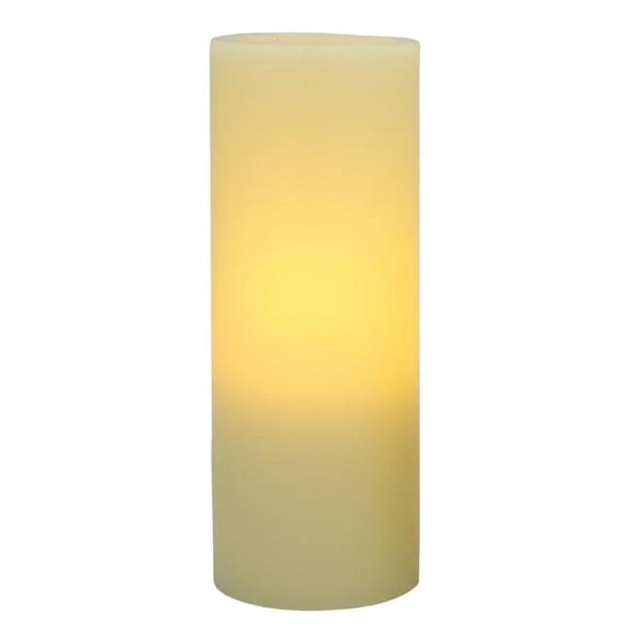 5 in. Flameless Pillar Candle, Ivory