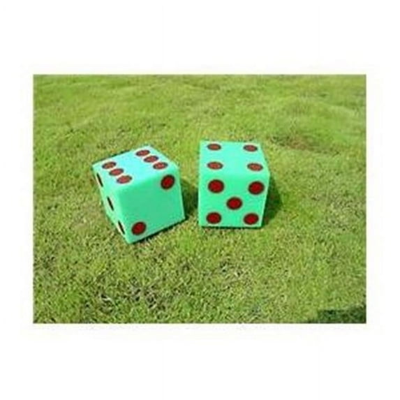 5 in. Foam Dice with Dots - Set of 2