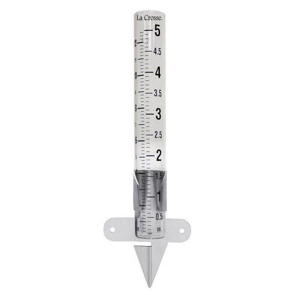 5 in. Glass Rain Gauge