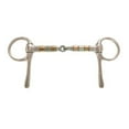 thumbnail image 1 of 5 in. Half Cheek Jointed Snaffle Bit with Copper Rollers, 1 of 1