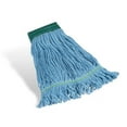 thumbnail image 1 of 5 in. Headband Medium Recycled Blend Looped-End Wet Mop Head, Blue, 1 of 1