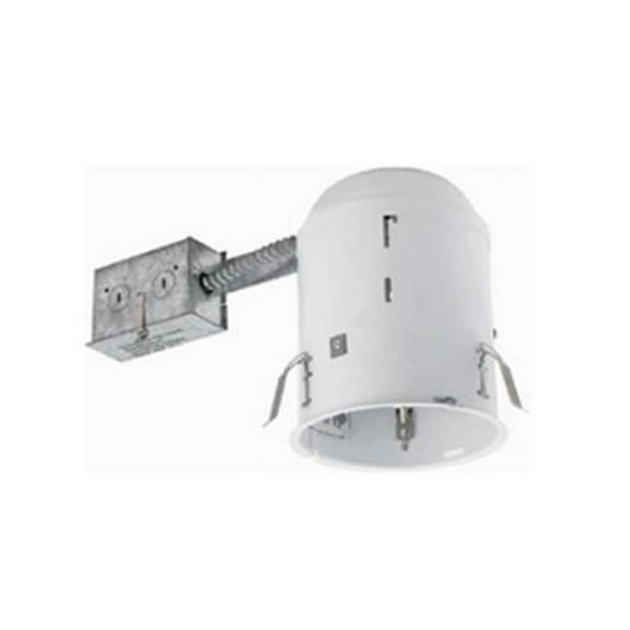 5 in. Line Voltage Non-IC Housing for RemodelingTrim - White