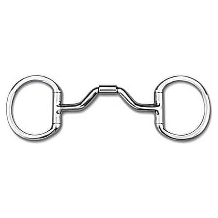 Myler Eggbutt Snaffle: Stainless Steel Ported Barrel & Copper Inlay