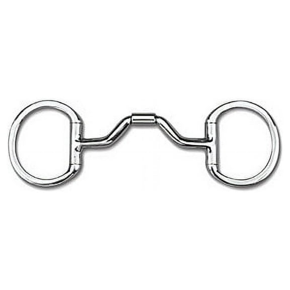 Myler Eggbutt Snaffle: Stainless Steel Ported Barrel & Copper Inlay