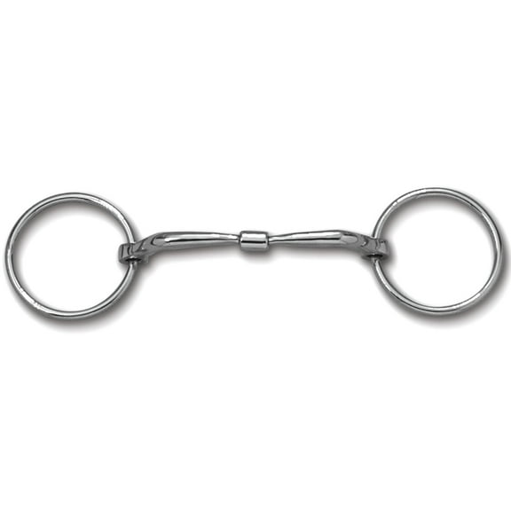 5 in Myler Horse Bit Loose Ring Comfort Snaffle W/ Narrow Barrel