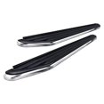 thumbnail image 1 of 5 in. R11 Series Black Top with Chrome Edge Trim Running Boards for 2016-2018 Lexus RX350, RX450H, 1 of 1