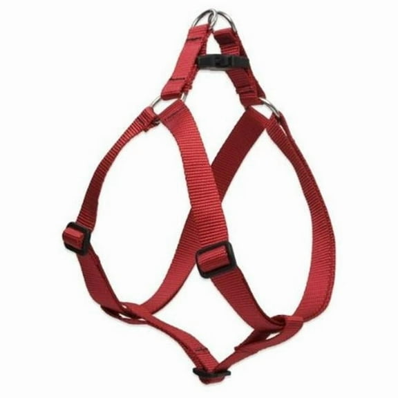 5 in. Red 12 in. - 18 in. Step in Dog Harness