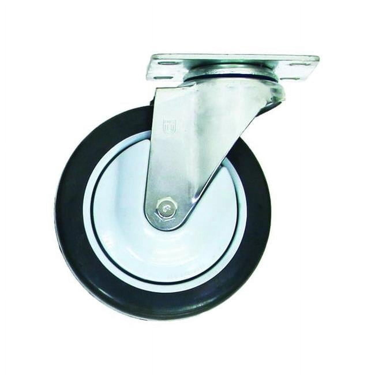 5 in. Swivel Plate Replacement Caster with Clean Wheel System