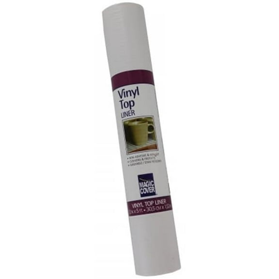 5 in. X 12 in. White Grip Paper Liner - White