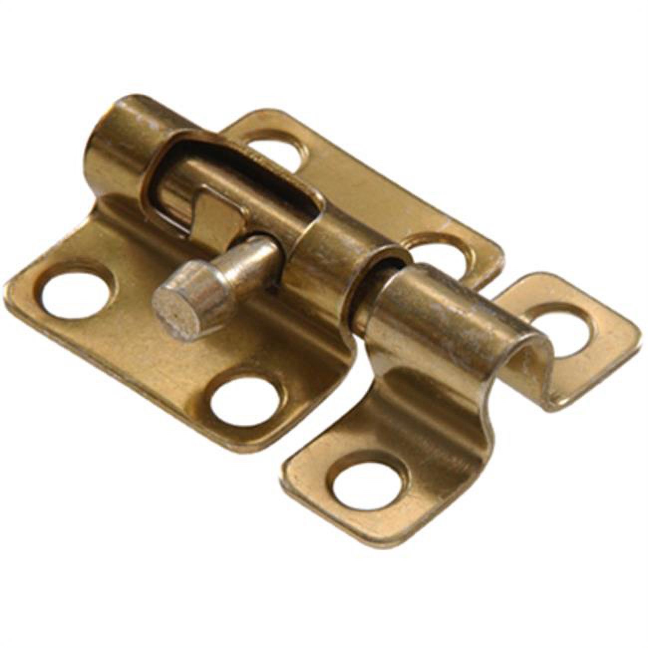 5 in. Zinc & Yellow Dichromate Barrel Bolt