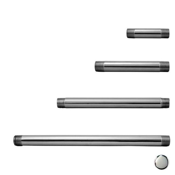 5 in. x 19 in. IPS Pipe Nipple - Polished Chrome