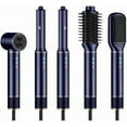 thumbnail image 1 of 5 in1 Ionic Blow Dryer Hair Styling - Aluminum Hot Air Magic Styler - Multistyler Hair Styling Tools 120,000RPM High Speed Auto Wrap Curling Wand Straightener Brush Volumizing Curlers Rotating Curler, 1 of 6