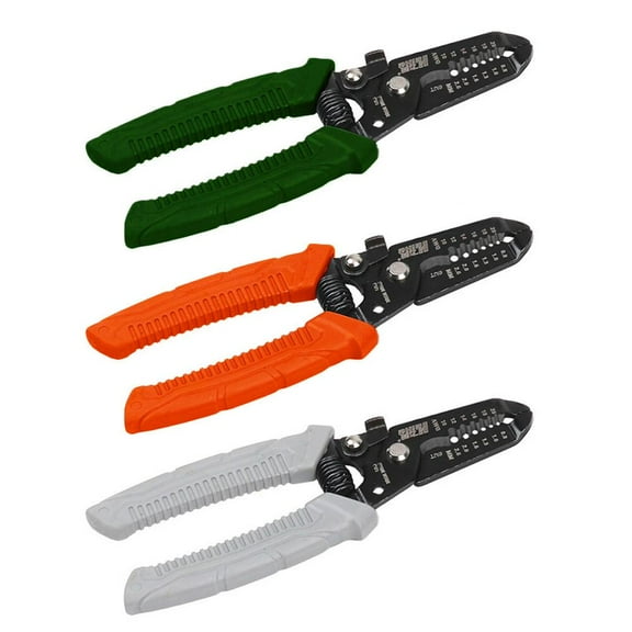 Carroterr 6in Wire Stripper Cable Cutter Crimper Cutting Plier Electrician Crimping Tool. Z0E4