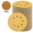 thumbnail image 1 of 5 inch 8-Hole 40-800 Grit Sandpaper Hook Loop Orbital Sander Paper Sanding Discs, 1 of 9