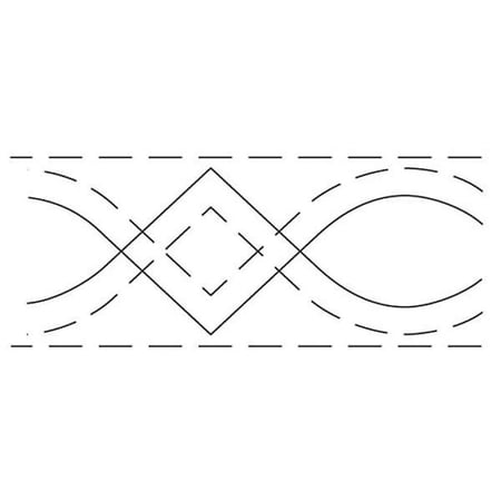 Quilt Pattern On A Roll Borders Made Easy Pattern 112 - 5 Inch By 26 Feet