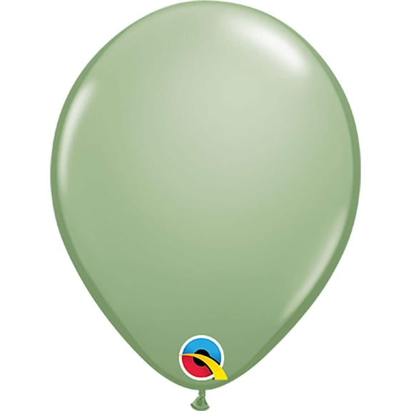 Qualatex Cactus Green 5 Inch Latex Balloons Bag of 100 [30349]