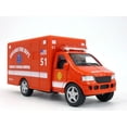 thumbnail image 1 of 5 inch Chicago Fire Department Red Ambulance Scale Model - Red, 1 of 2