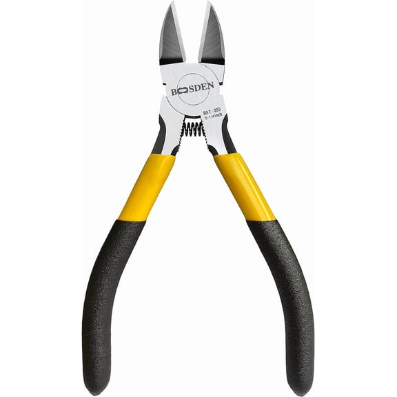 5 inch Flush Cutter, Dikes Wire Cutter for Crafting Electrical Jewelry Making, Ultra Sharp Wire Clippers