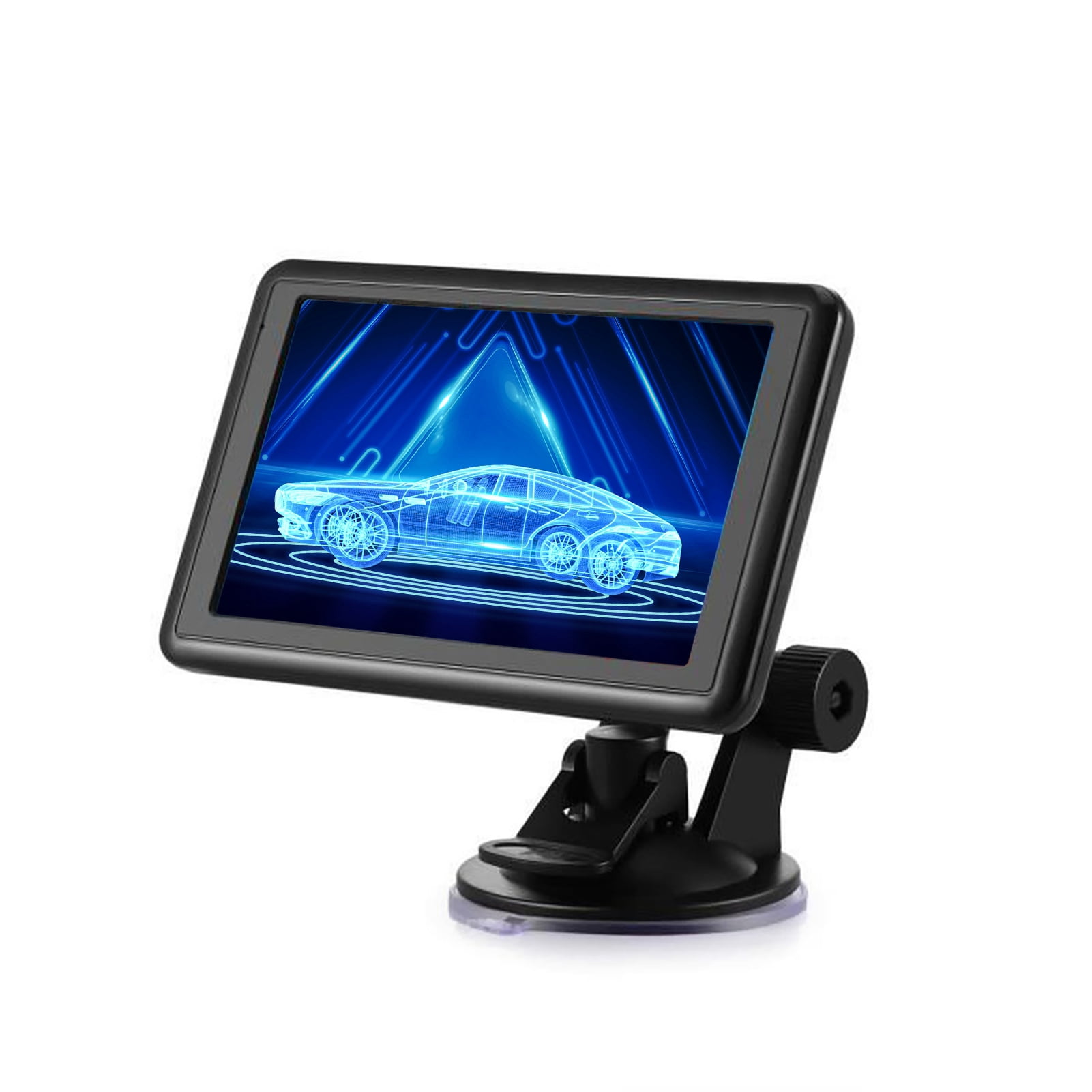 5 inch GPS Navigator High resolution Intelligent Voice Broadcast 8GB ...