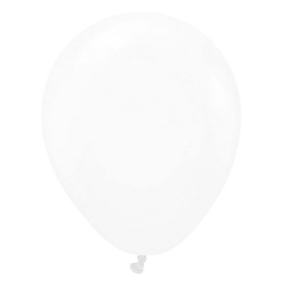 5 inch Kalisan Crystal Clear Transparent Latex Balloons (100 Pack) - Party Supplies Decorations