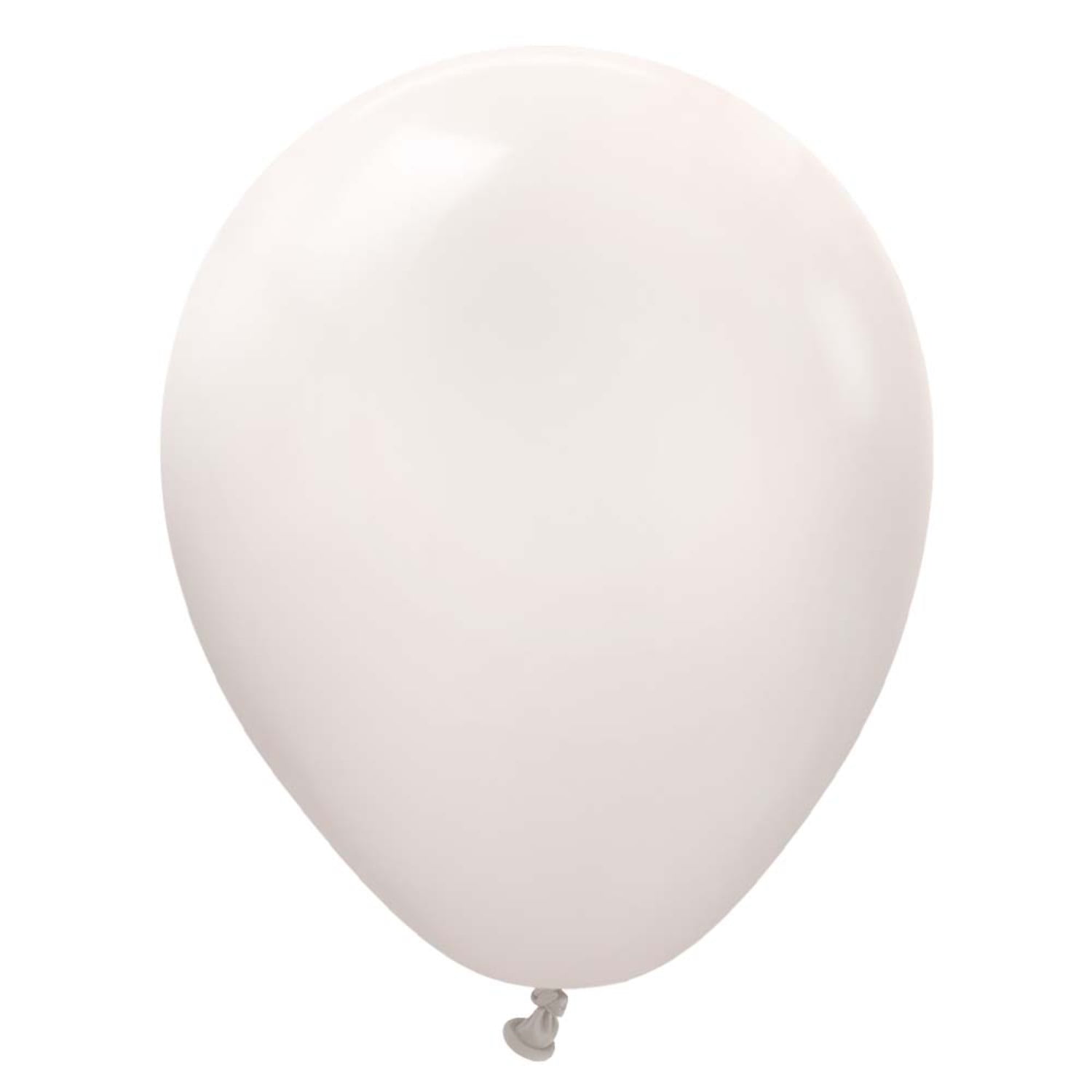 5 inch Kalisan Retro White Sand Latex Balloons (100 Pack) - Party Supplies Decorations