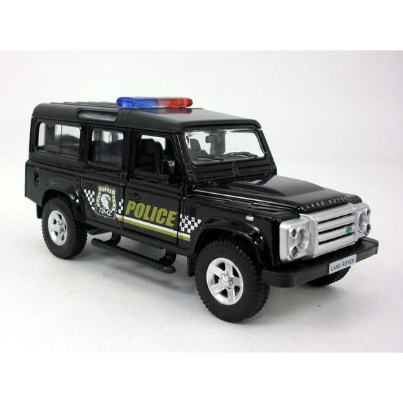5 inch Land Rover Defender Police Patrol Station Wagon Scale Diecast Model