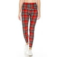 thumbnail image 1 of 5-inch Long Yoga Style Banded Lined Tie Dye Printed Knit Legging With High Waist Multi [Select Color] = Multi, 1 of 4
