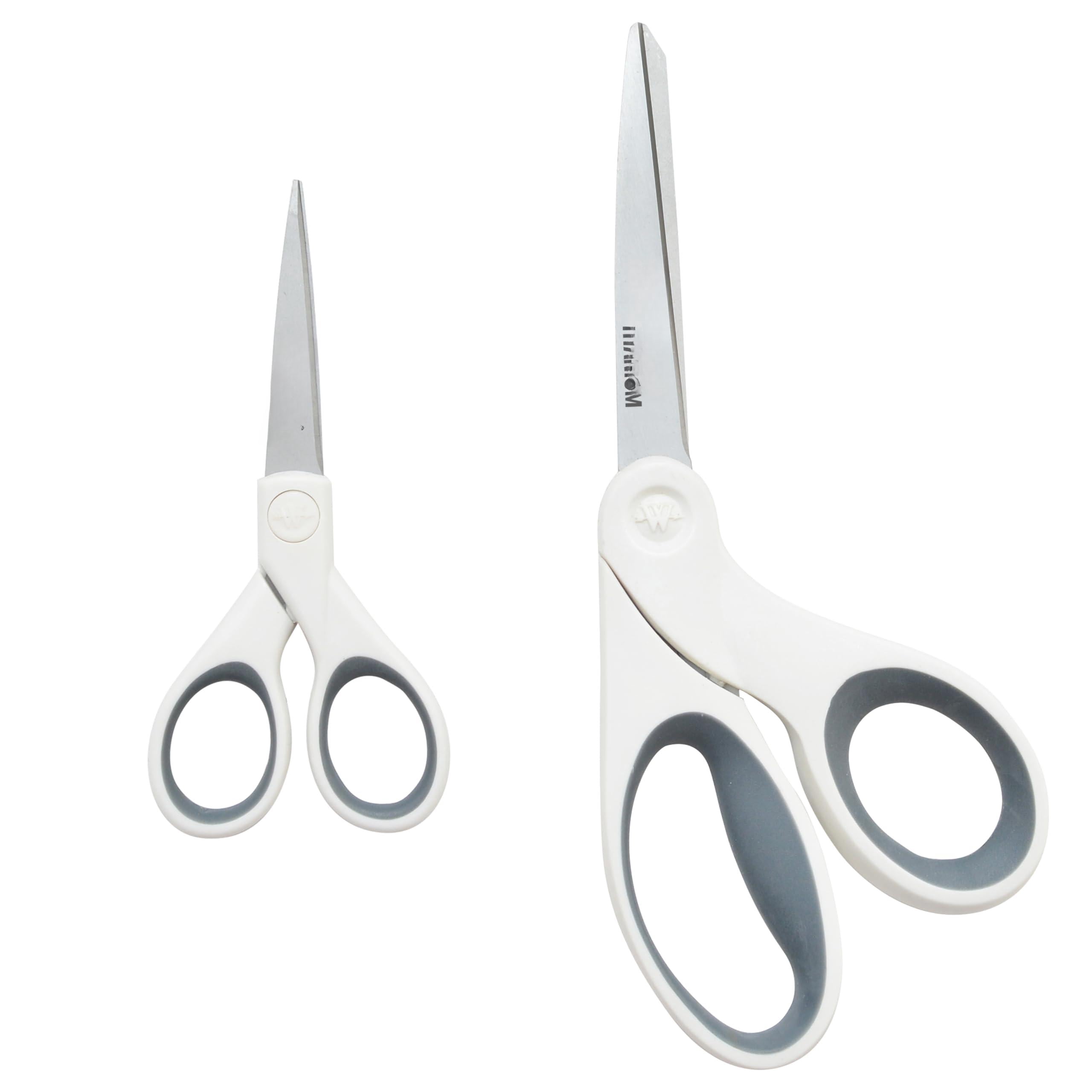 5-inch Micro-tip & 8-inch Bent Craft Fabric - Titanium Bonded For Heavy And Precise Snips  2 Pack