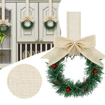 5 inch Mini Christmas Cabinet Wreaths with Ribbon Bows Red Berry, Artificial Small Kitchen Wreath, Xmas Decor for Window Door, Holiday Home Decor, Ideal for Christmas Decorations