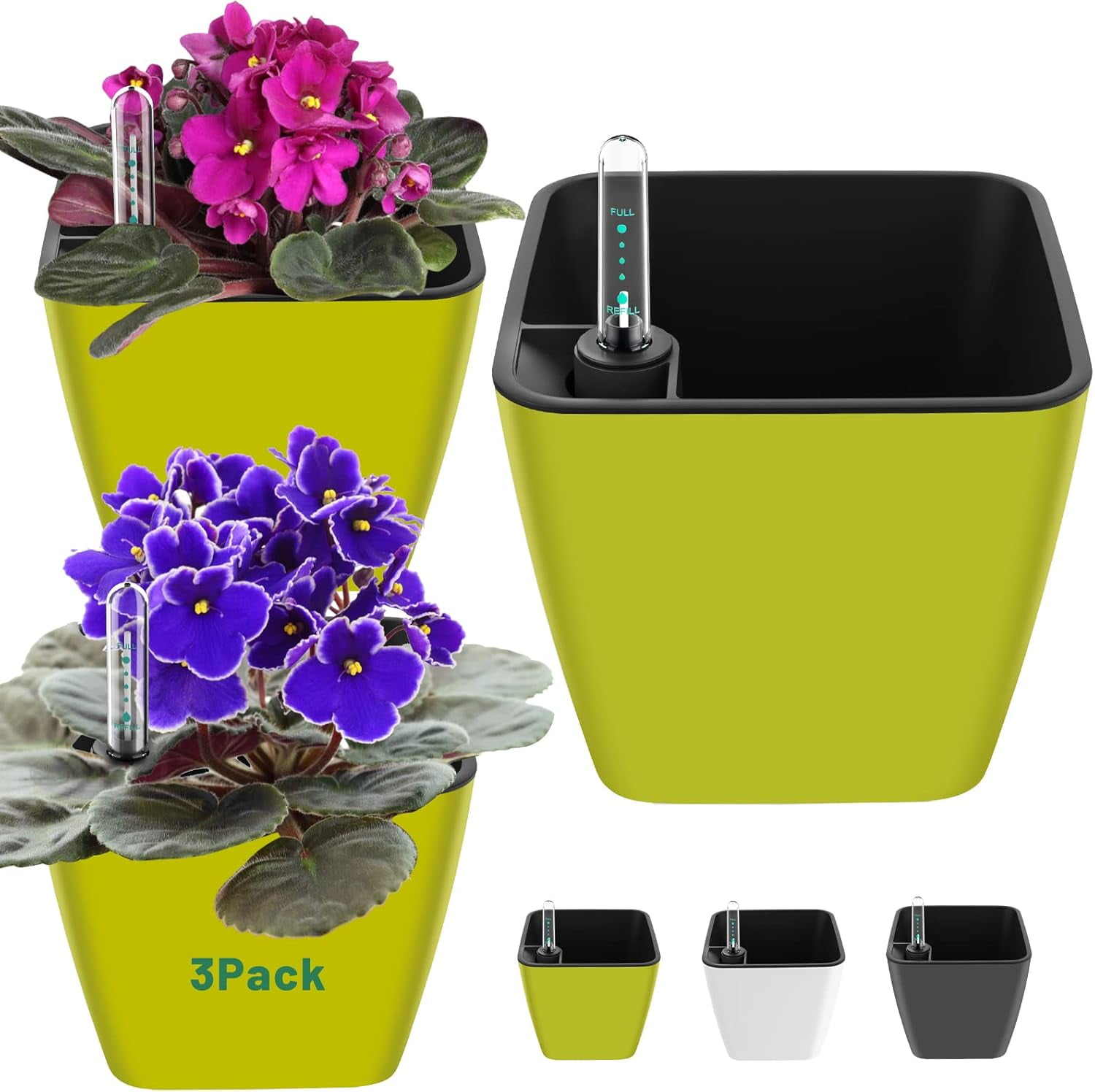 Violet Pots Self Watering