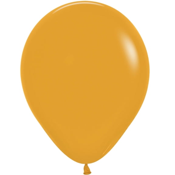 5 inch Sempertex Deluxe Mustard Latex Balloons (100 Pack) - Party Supplies Decorations