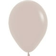 thumbnail image 1 of 5 inch Sempertex Deluxe White Sand Latex Balloons (100 Pack) - Party Supplies Decorations, 1 of 2