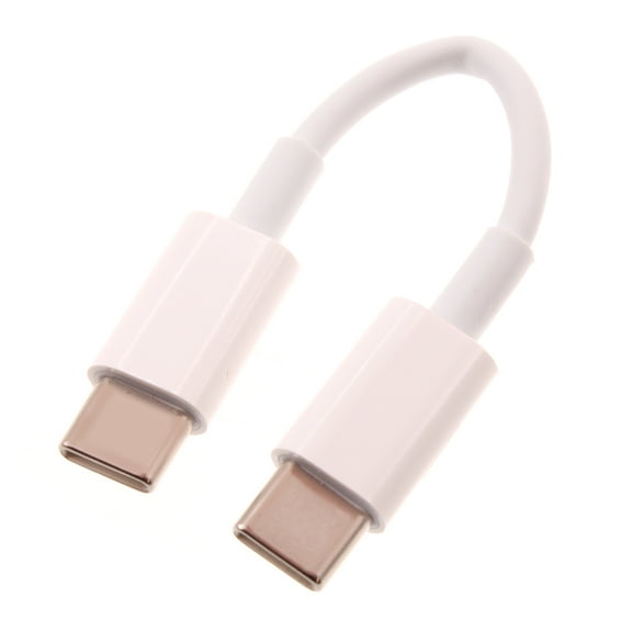 5 inch Short USB-C Cable PD Fast Charge for Motorola Moto G Stylus 5G (2022)/G Stylus 5G (2023)/Stylus 5G (2024)/Stylus 5G (2025) - Cord Power Wire Wire Type-C to Type-C Sync White