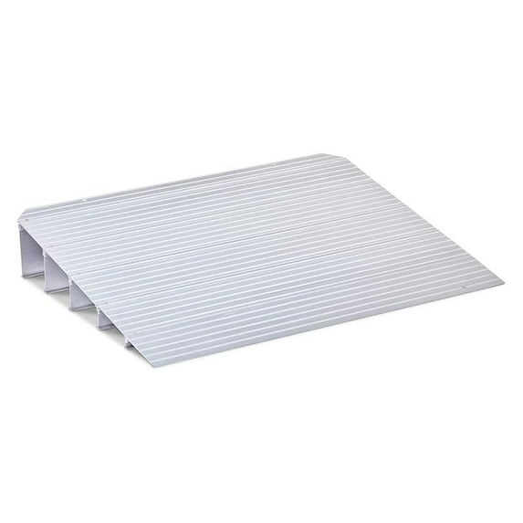 5 inch Threshold Ramp, 5" Modular Aluminum Non-Slip, 800 LBS Capacity 34 inch Wide Door Entry Ramp for Wheelchairs Scooters Power Chairs Home Doorways