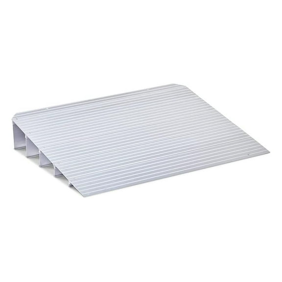 5" Door Threshold Ramp, Aluminum Modular Door Entry Ramp for Doorways 800 lbs Load Capacity for Wheelchair Scooters Power Chairs