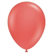5 inch Tuftex Aloha Coral Latex Balloons 50 Pack - Party Supplies Decorations