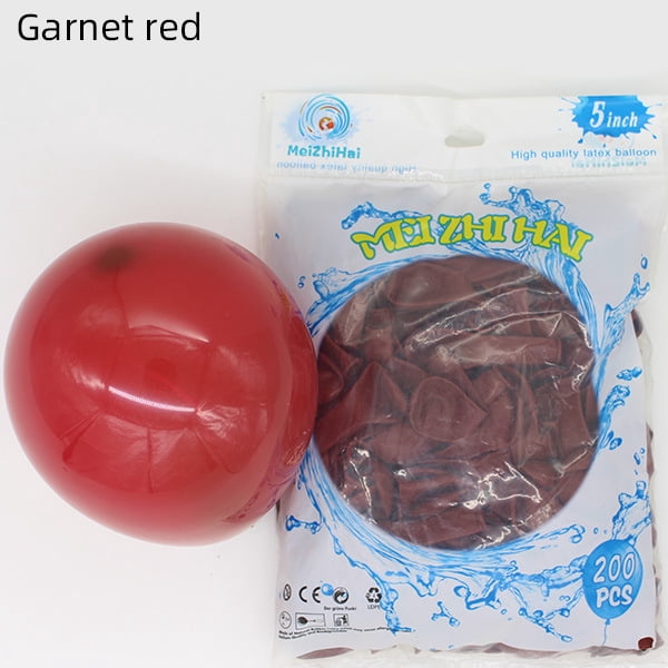 100-Pack Pomegranate Satin Latex Balloons - 11 Inch Premium Party Balloons For Helium Or Air, Weddings & Events - View #4