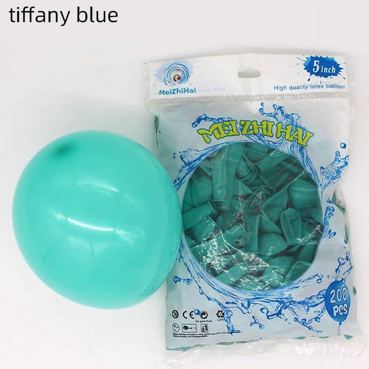 5 inch round ball decoration wedding party balloon latex transparent ...