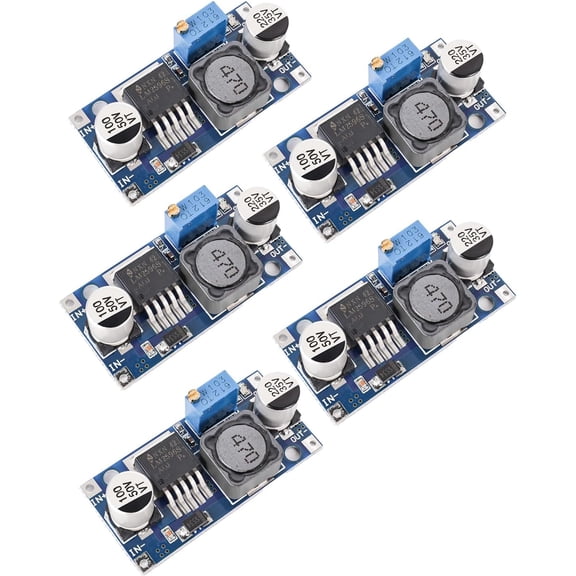 5 k LM2596 DC to DC Buck Converter 3.0-40V to 1.5-35V Adjustable Volta Regulator Electronic Volta Stabilizer Power Supply Step Down Module