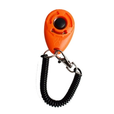 Under $5 kladzum Pet Training Clicker with Wrist Strap New Dog Pet Click Clicker Training Trainer Aid Wrist Strap Pet Training Clicker for Cats Puppy Birds Horses Perfect for Behavioral Training