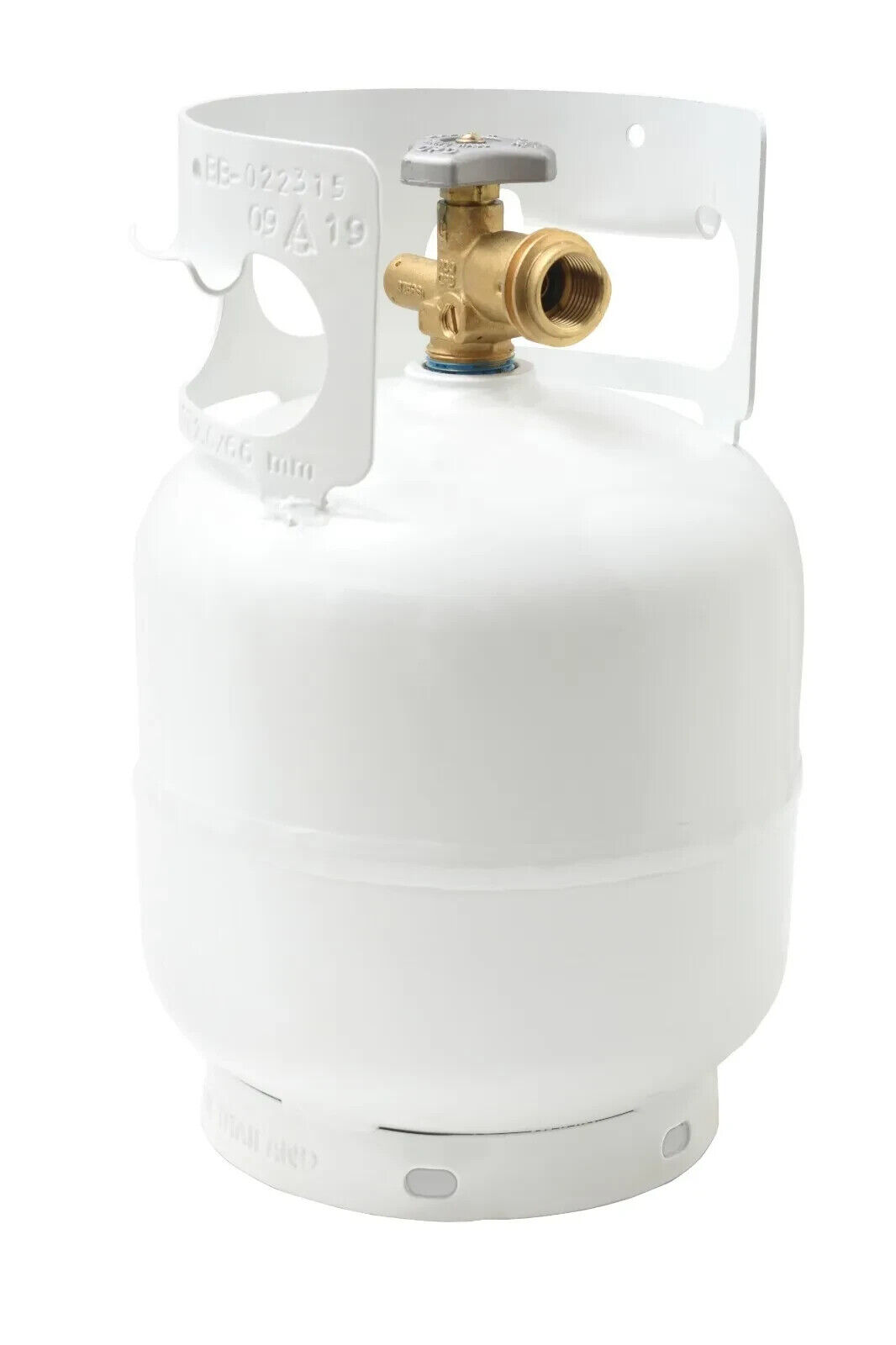 5 lb Steel Propane Tank Refillable 1 Gallon Cylinder with OPD Valve