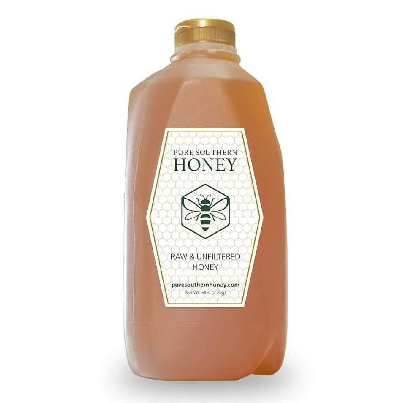 Happy Bees Market Raw Mesquite Honey – 100% Pure, Unfiltered Arizona Honey – Support Local Beekeepers!