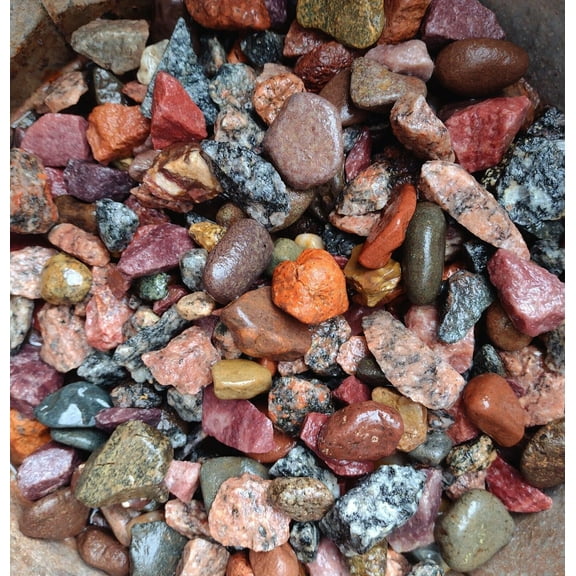5 lbs  Aquarium Fish Tank Gravel, Pebbles color stones